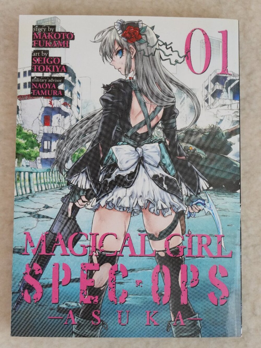 Magical Girl Spec Ops Asuka Volume 1 Manga Book by Makoto Fukami English Version